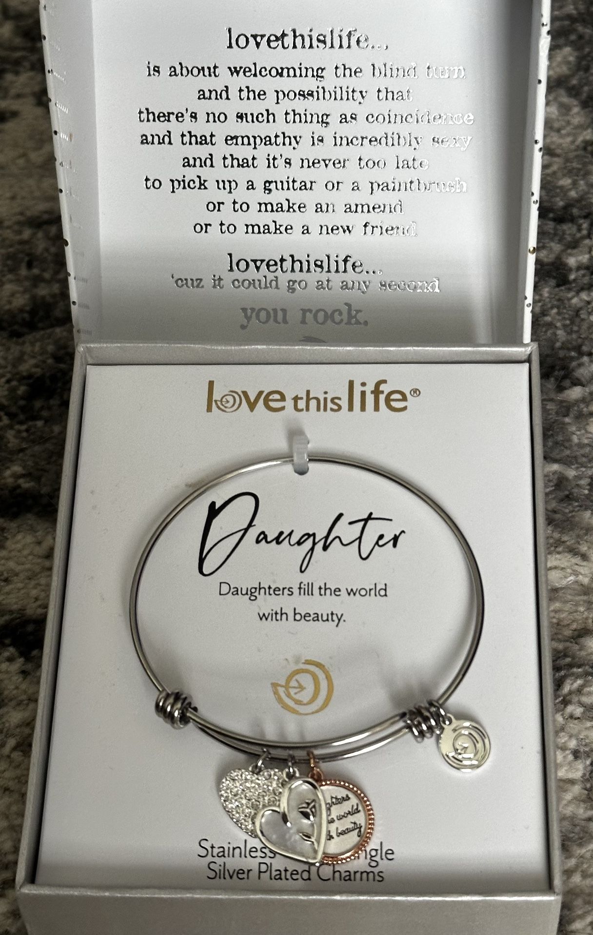 Daughter Charm Bracelet