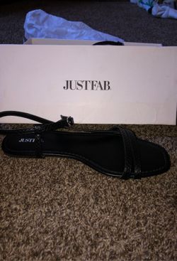 Black sandals