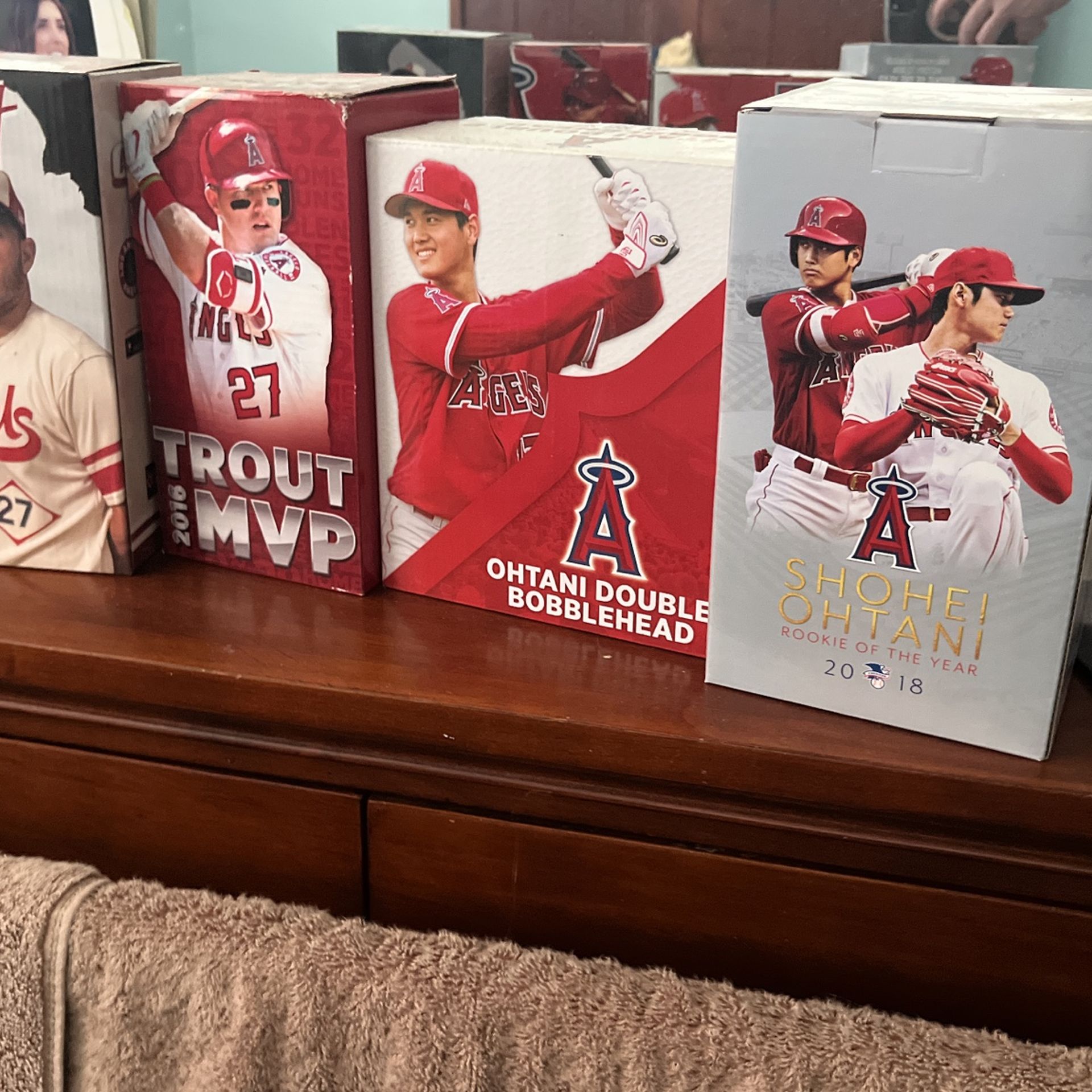 Ohtani and deals Trout Bobblehead