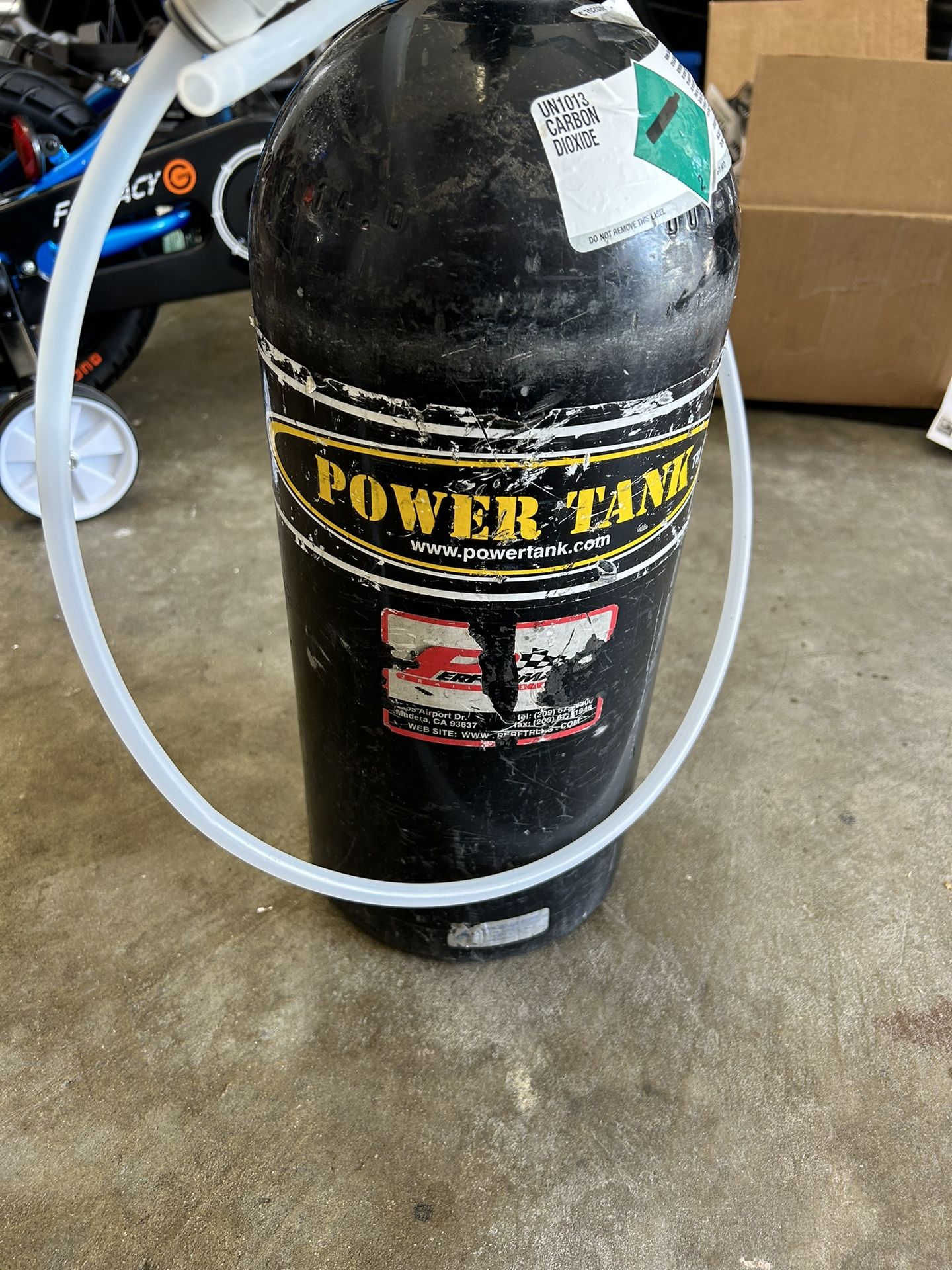 Powertank 10lb CO2 Bottle And Regulator