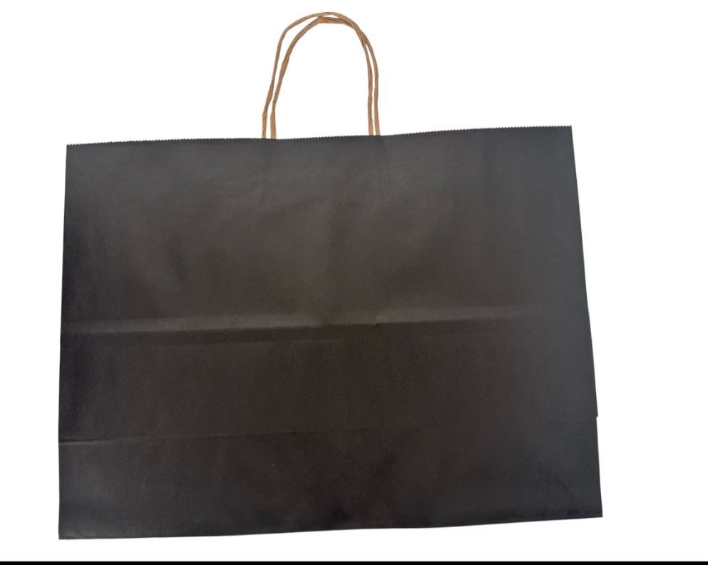 109 pieces of gift bags black