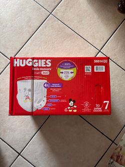 Huggies Little Movers Size 7 Diapers $30