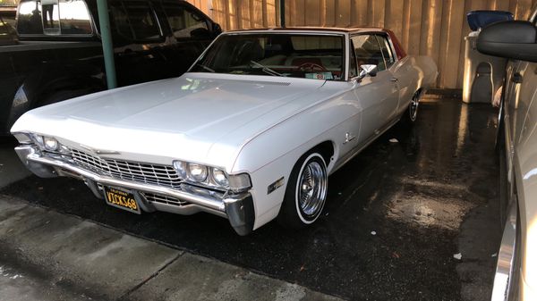 68 Chevy Impala Custom Salvage Title For Sale In San Jose