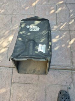 Black and decker catch bag