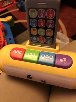New toy plays music shapes abc numbers lights up too