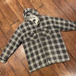 Warm Insulated Flannel Jacket 