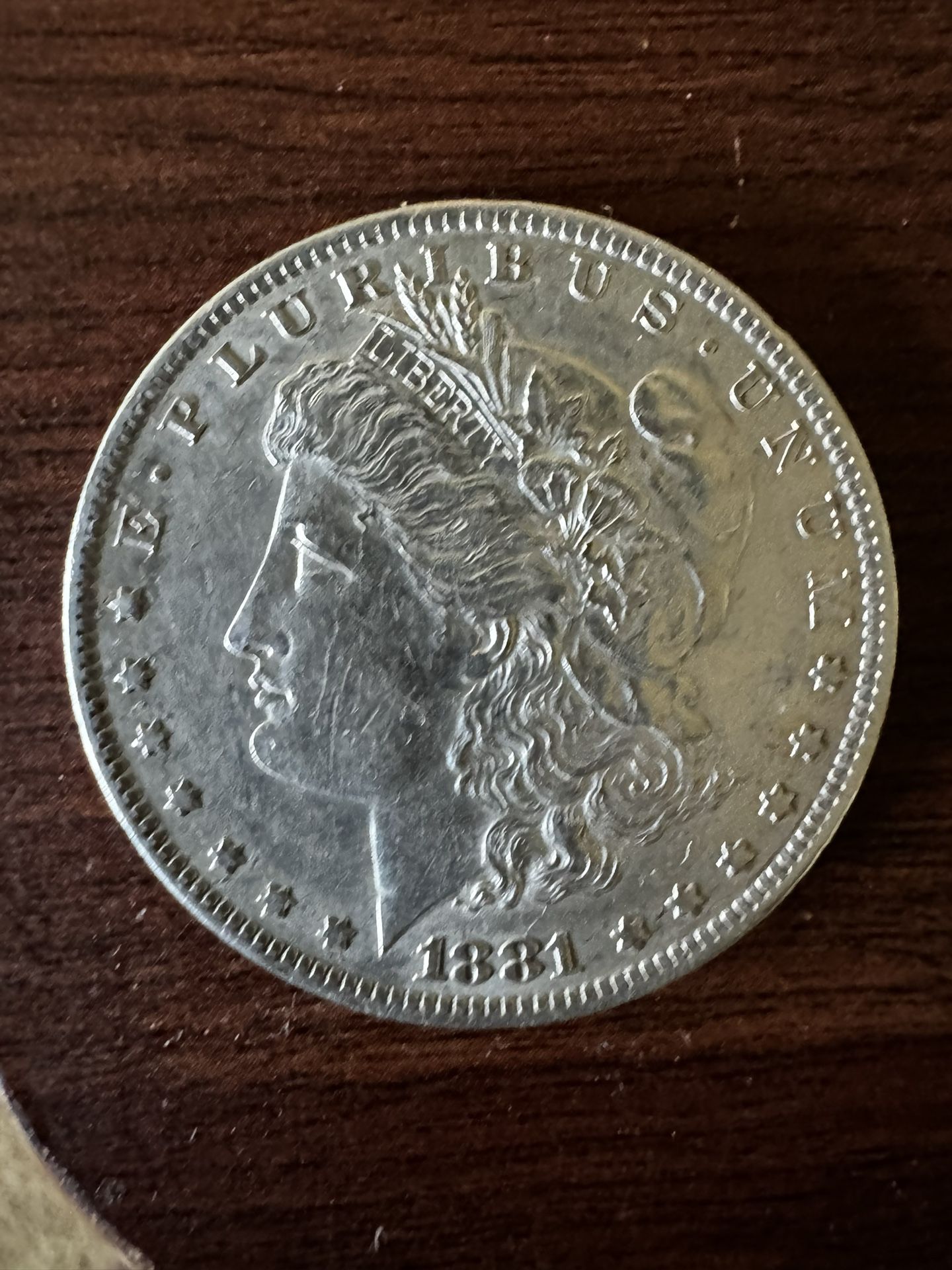 1881 O Morgan Silver Dollar 