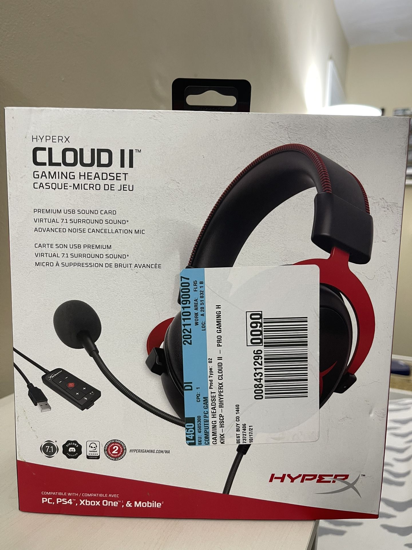 Hyper X Cloud II Gaming Headset