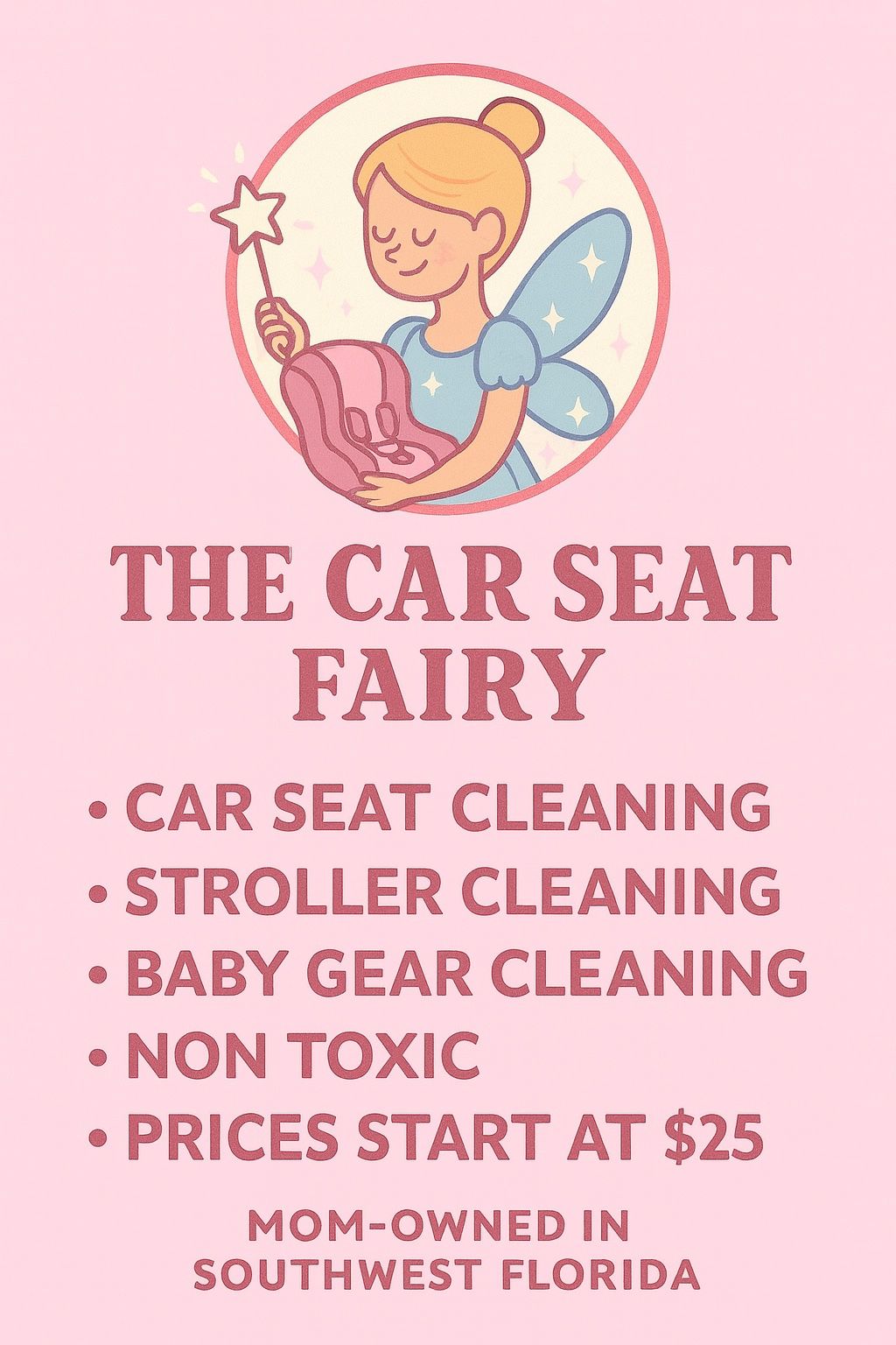 Car Seat Cleaning Fairy Swfl 
