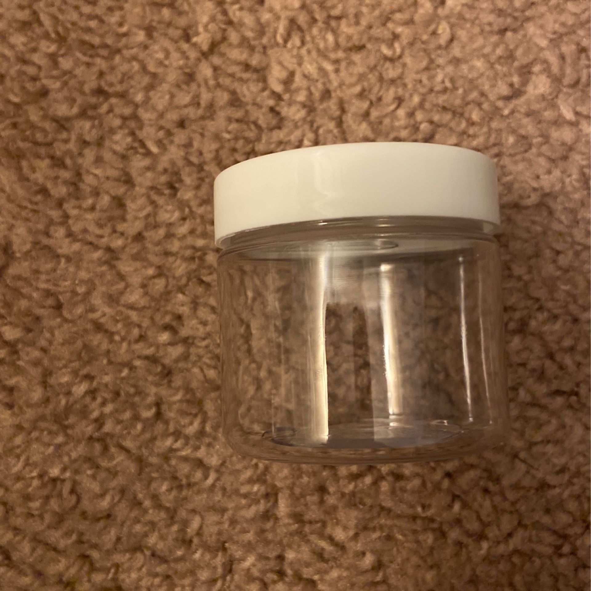 Clear Jar With Lid- 2 Oz