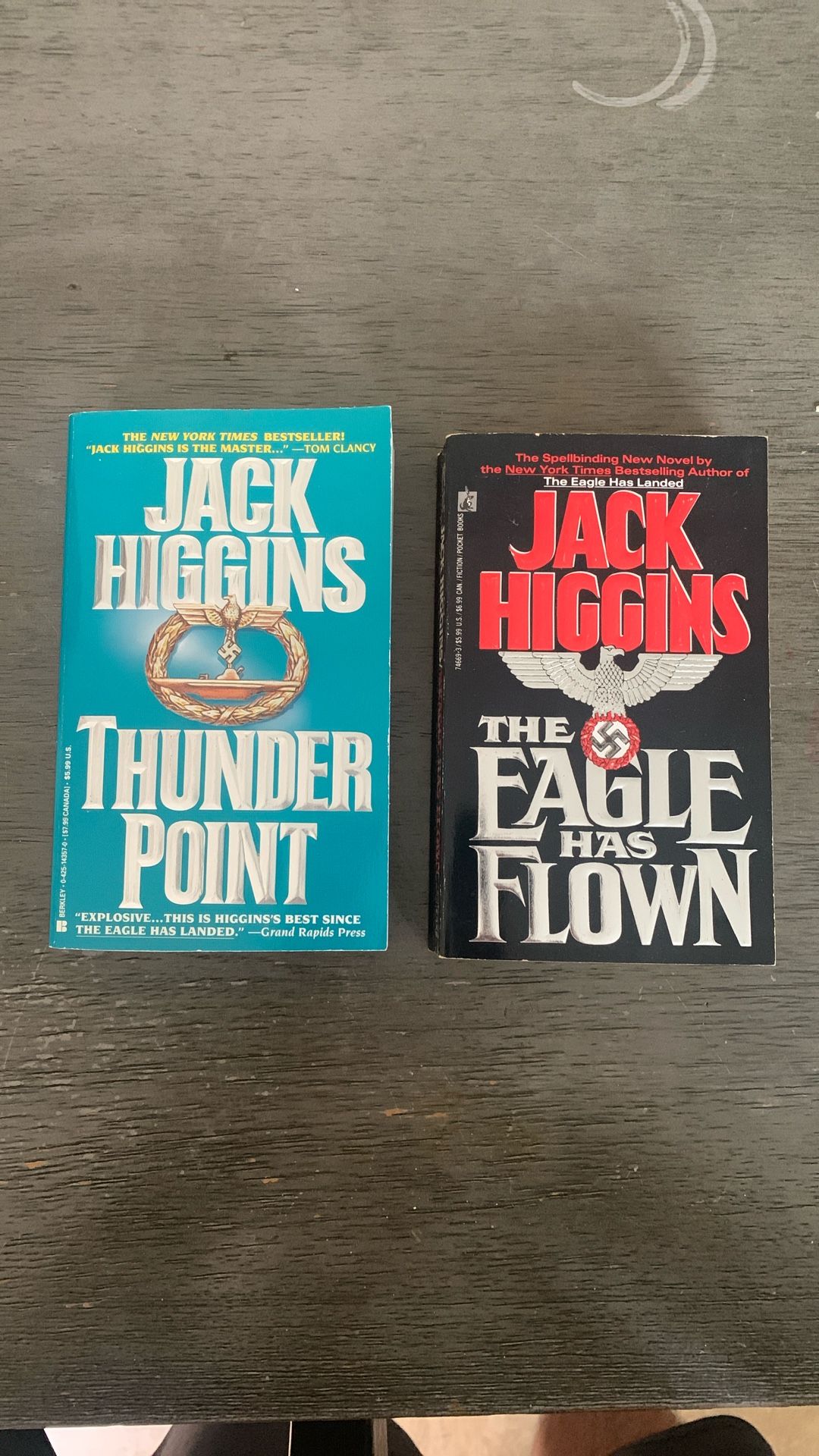 Jack Higgins Books