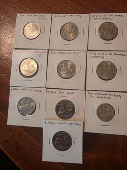 2026 US Quarter Error Coins Lot of 10