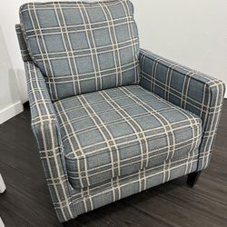 Tartan Tufted Armchair 