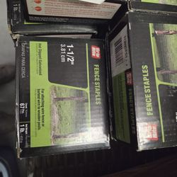 Fence Staples 