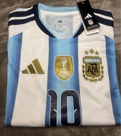 Messi Adidas Argentina #10 FIFA World Champions 2022 Jersey