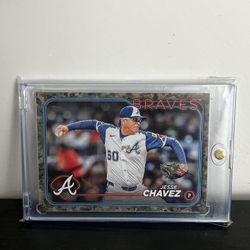 Jesse Chavez  2/25 Memorial Day Camo Card 