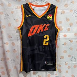 Shai Gilgeous Alexander OKC Thunder Jersey Black
