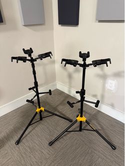 Hercules Tri Guitar Stand x2 – Excellent Condition