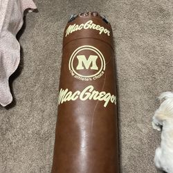 Punching Bag Vintage Leather 