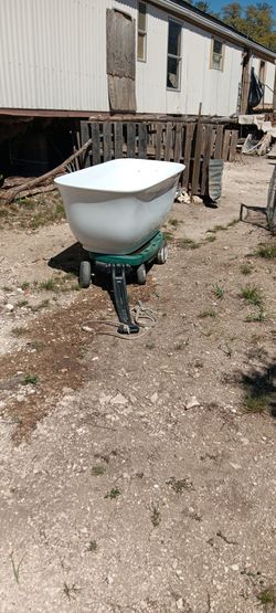Huge garden tub