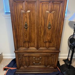 Real Wood Armoire Dresser