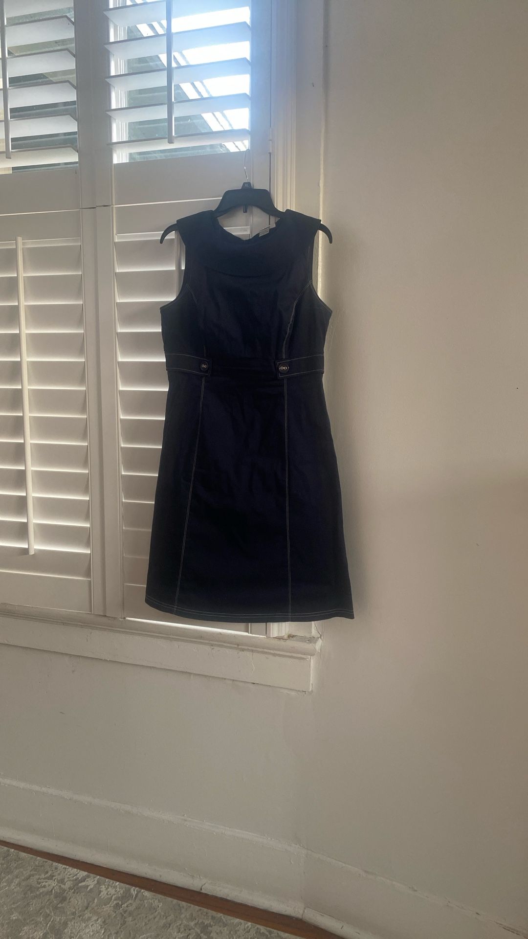 ☀️Navy Blue Audrey Hepburn Dress Size 10