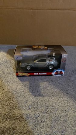Jada Back to the Future II DeLorean Time Machine Die-Cast small