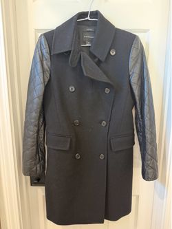 Club Monaco Leather and Wool Jacket $60