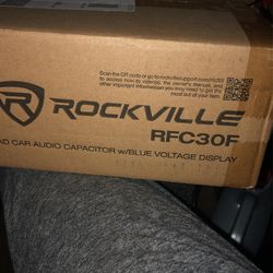 Rockville Rfc30f Capacitor For Car Aduio