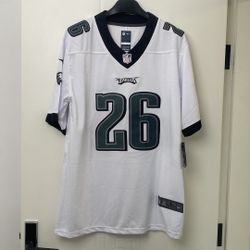 Philadelphia Eagles Saquon Barkley #26 Football Jersey White
