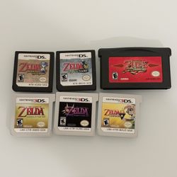 The Legend Of Zelda Games GBA DS 3DS AUTHENTIC