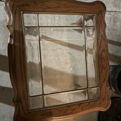 Oak End Table 