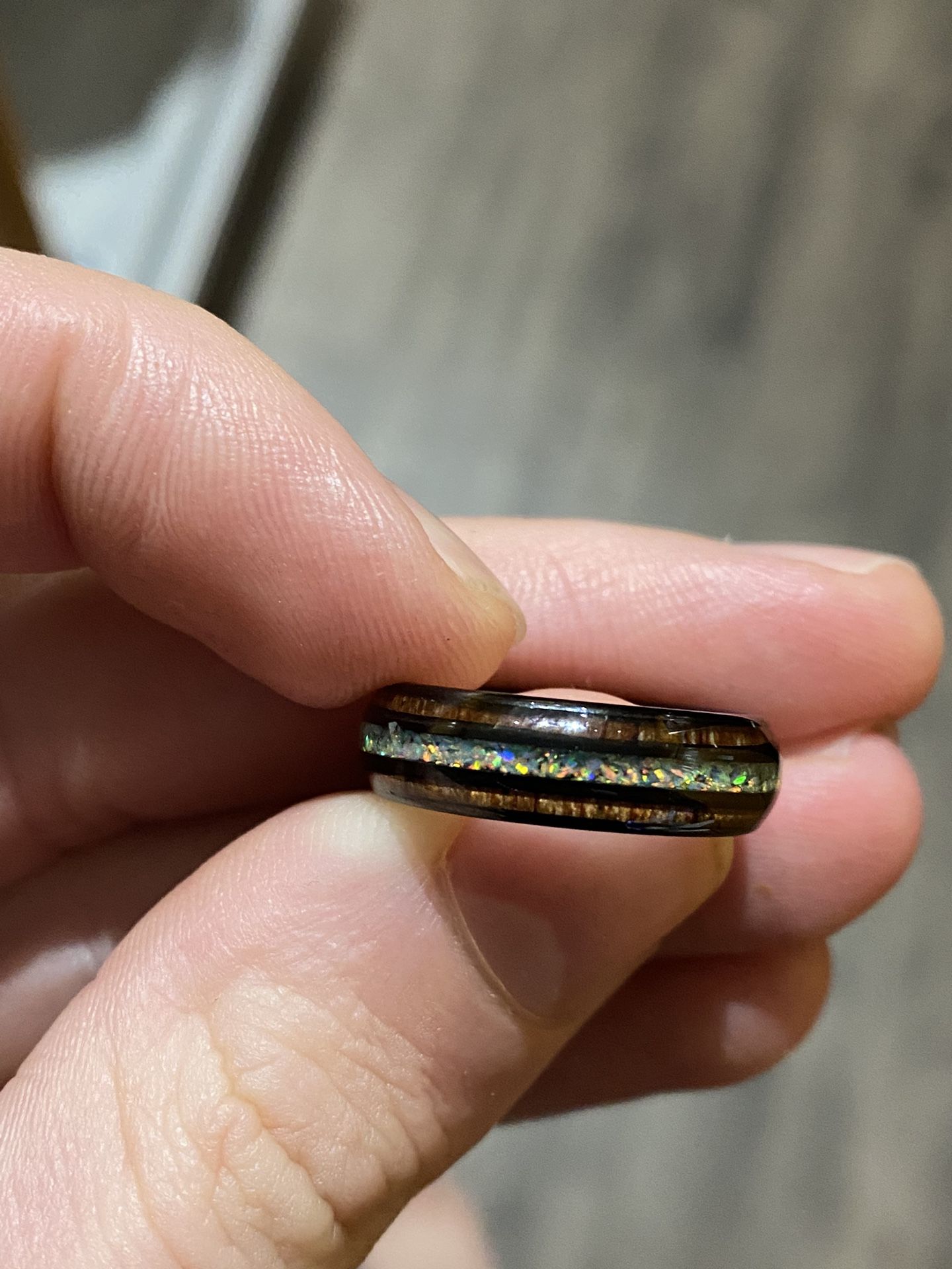 Real Tungsten Carbide Ring Size 7