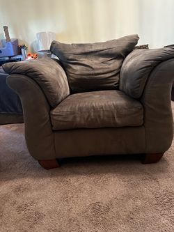 Grey One seater Chair
