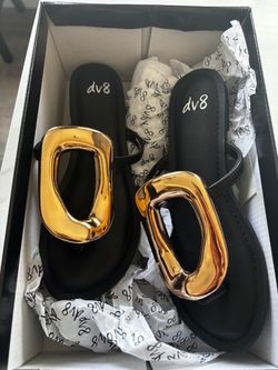 Genoveva black sandals