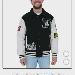 Disney Adult Unisex Varsity Jacket
