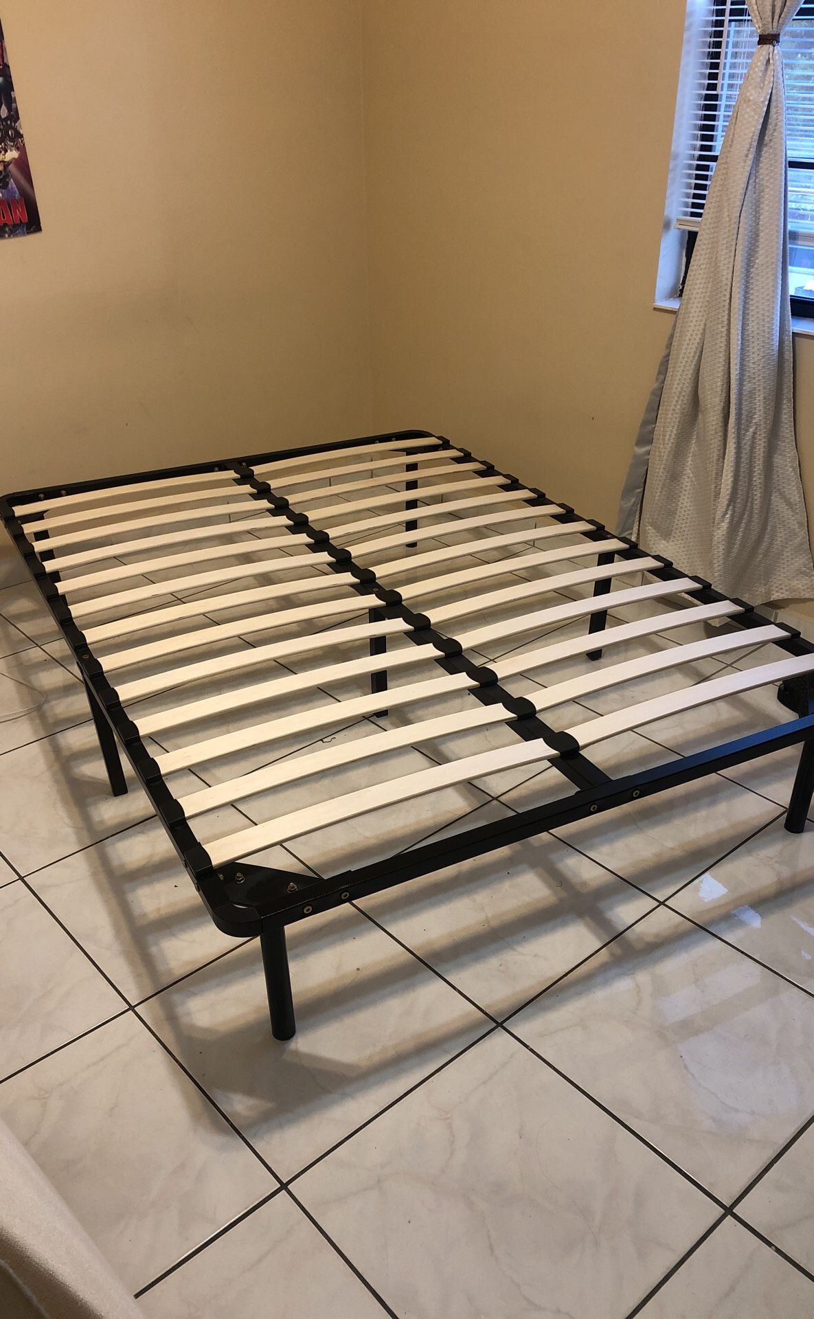 Full Bed Frame Base para colchón Full