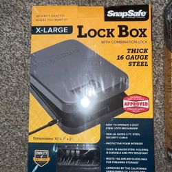 Snapsafe Lock Box