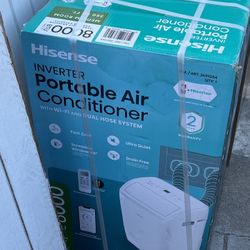 Hisense Portable Air Conditioner 8000 Btu New