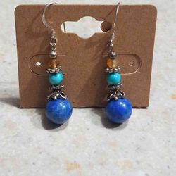 Sterling Silver Turquoise Earrings 