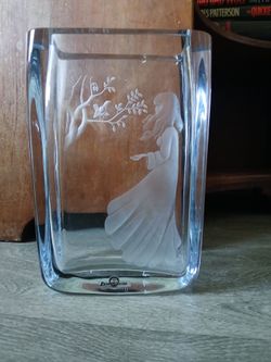 Vintage Glass Vase