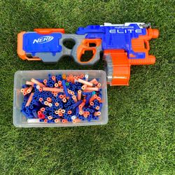 Nerf Gun/ Bullets 