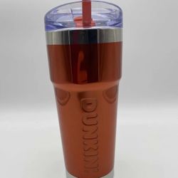 New 2023 Dunkin Donuts 24 Oz Tumbler Fall Orange