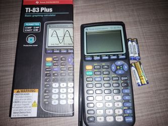 TI-83 Plus All Purpose Graphing Scientific Calculator