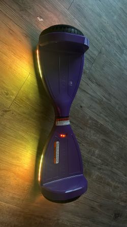Purple razor hoverboard