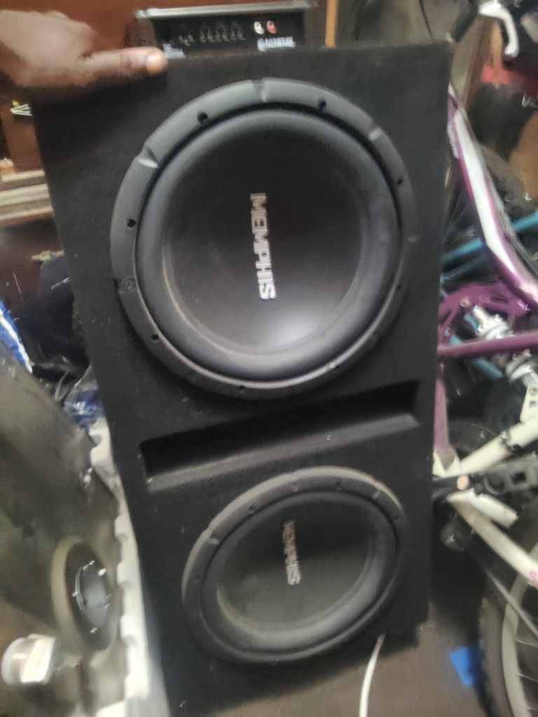 2 Twelves Memphis With The 1000 Watts Amp