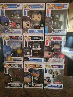 Various Funko Pops