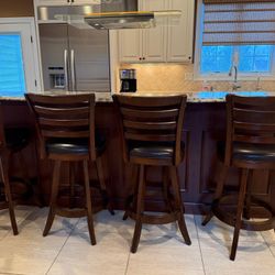 🪑Set Of 4 Swivel Barstools