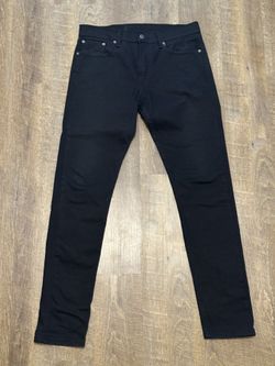 Levi’s 512 US Men Size 32W/34L (Solid Black)