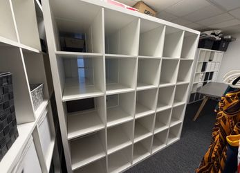 Kallax White Shelf Unit  5x5